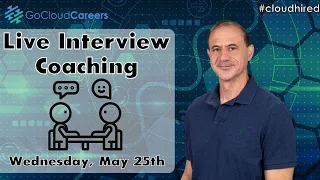 Cloud Architect Interview Demonstration (Tech Career Interview Training!)