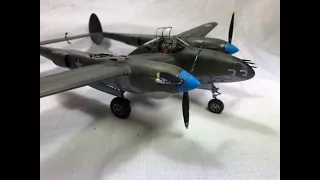 Tamiya P-38 lightning full build.