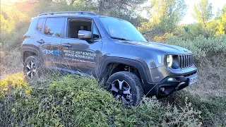 JEEP RENEGADE PHEV 4Xe 240cv "Trail Hawk" Un vrai Franchisseur ? TEST ROUTIER + FRANCHISSEMENT