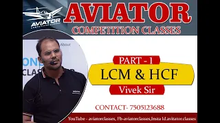 LEC:01/ LCM HCF/2024-2025