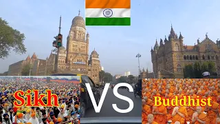 Sikh and Buddhist communities in India most populated states #Sikh #Buddhist