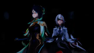 (MMD - Genshin Impact)I know what you did last summer Arlecchino Xianyun{Motion DL}