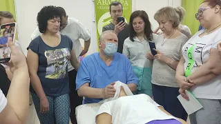 Школа фасциопатии Талызина-Шевкунова - техника работы с лицом
