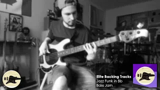 Jazz Funk in Bb Bass Jam daniB5000