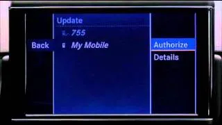 Mercedes-Benz Instructional Video: Bluetooth Internal Authorization (C, E, & GLK-Class)