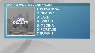 Air Quality Alert issued for multiple Northeast Ohio counties