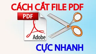 Cách cắt file pdf | cắt file pdf online