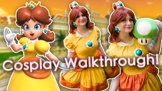 Making a Mini Daisy Dress! | Cosplay Walkthrough | AnyaPanda