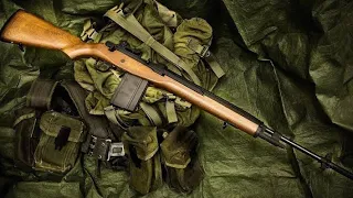 testing M14 rifle