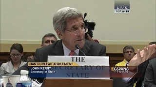 John Kerry: “Congressman, I don’t need any lessons from you about who I represent." (C-SPAN)