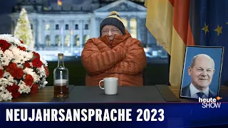 Die ehrliche Neujahrsansprache für 2023 – von Gernot Hassknecht | heute-show