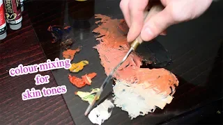 Secrets of colour mixing for skin tones. Tutorial with Sergey Gusev.