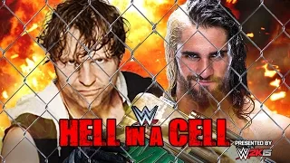 WWE Hell In Cell 2014 - Dean Ambrose vs Seth Rolling Match HD!