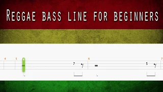 Reggae Bass Line For Beginners - Chami's arts