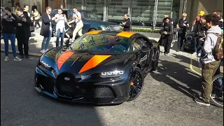 Qatar BILLIONAIRE KHK SHUTS DOWN London with £4 Million BUGATTI CHIRON SUPER SPORT 300+