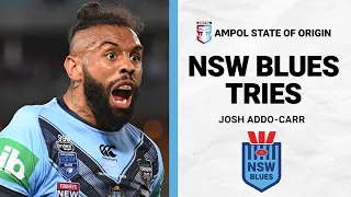 State of Origin | Josh Addo-Carr's Origin Tries | Player Highlights