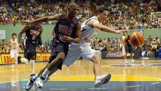 USA vs South Korea 2006 FIBA Basketball World Championship Exhibition FULL GAME English