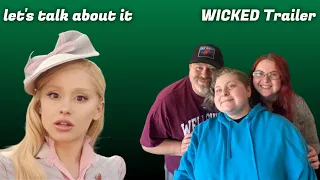 WICKED Trailer | Reaction & Commentary