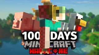I Spent 100 Days Morphing in Minecraft... Here's What Happened
