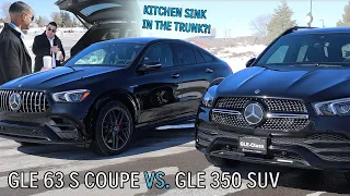 Which Is Better? Mercedes-Benz GLE 350 SUV Or AMG GLE 63 S Coupe