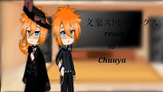 [🌸]Bsd react to Chuuya [🌸] |||pt2/3||| {soukoku}《angst》☆read credits in desc☆