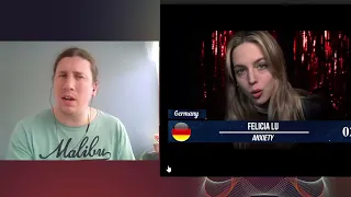 GERMANY 12 POINTS 22 | National Selection Eurovision 2022 Final 6 Song First Reaction