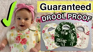 How To Make The Ultimate Baby Bib ~ Waterproof & Reversible Baby Bib