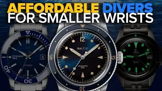 Diver Watches for Small Wrists $80-$1,000 (All Under 40 MM)