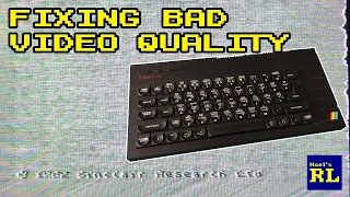 Fixing Bad Video Quality on the Sinclair ZX Spectrum