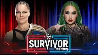 Survivor Series: Ronda Rousey Vs Shotzi #SurvivorSeries #WWE2K22