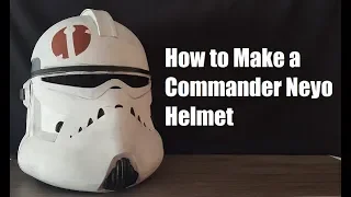 How to Make A Commander Neyo Clone Trooper Helmet