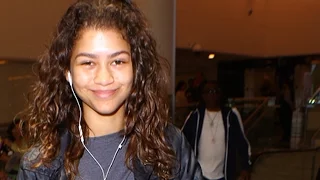 Former Disney Star Zendaya Signs Autographs For Fans