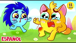 La canción de Boo Boo 😻 | + Más mejores canciones para niños 😻🎤😻| Baby Zoo Español 🐨🐰🦁🐵