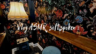 Vlog Video ASMR,  Влог прогулка, Тихий Голос Асмр, Галерея, Парфюм и Кафе