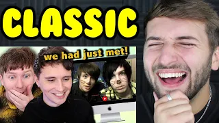 Dan and Phil React to Every Phil is not on fire Reaction!