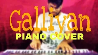 Galliyan Piano Cover (Keyboard) Lyrical Instrumental Ek Villain | Ankit Tiwari | Siddharth-Shraddha