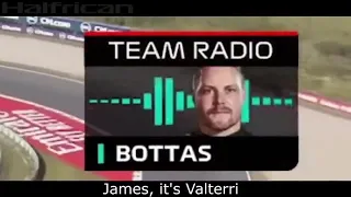 James it's Valtteri - Fastest lap
