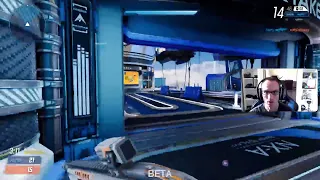 Playing Splitgate on the PlayStation 5 for the very first time!!