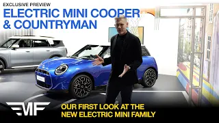 First Look: The New Electric MINI Family