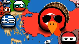 The REAL Reason Turkey Hates Greece - Countryballs