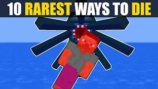 Minecraft | Top 10 Rarest Ways To Die