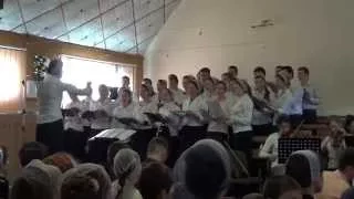 Ты помнишь тот день - хор и оркестр. Russian Christian Song
