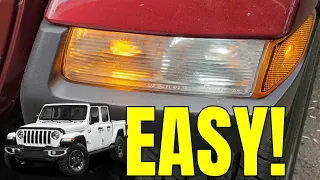 Jeep Gladiator Front Turn Signal (or DRL) Replacement