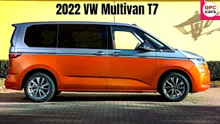 2022 VW Multivan T7 Detailed Look   Volkswagen