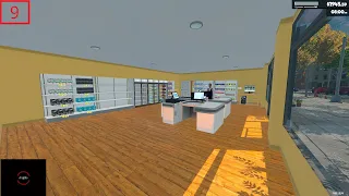 Решили вопрос с багом мода и сразу расширили торговую площадь в Supermarket Simulator №9