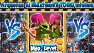 Max level Archer ⭐⭐ VS All Cards | Clash Royale