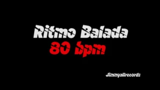 Ritmo Balada 80 bpm -Ballad rhythm 80 bpm