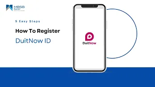 How to Register Your DuitNow ID on your M JOURNEY Online Banking