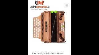 Flott aufg'spielt Erich Moser Onlineharmonika