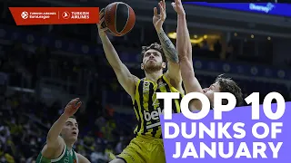 Top 10 Dunks | January | 2021-22 Turkish Airlines EuroLeague